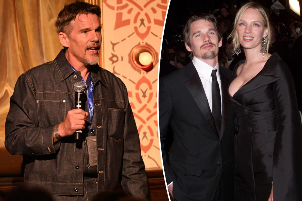 Ethan Hawk gets candid about “humiliation” that splits from his ex-wife Uma Thurman