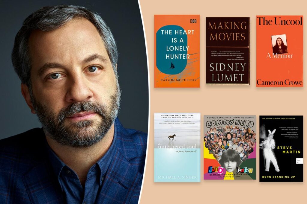 Judd Apatow shares his 6 favorite books