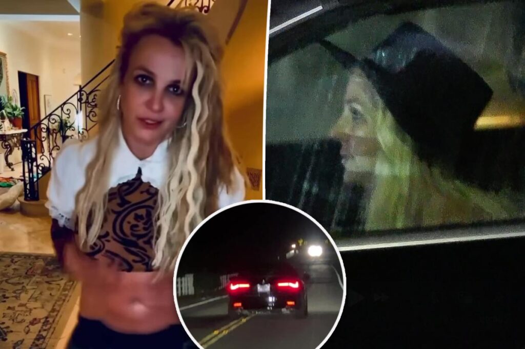Britney Spears’ family leaves pop star ‘terrified’ and ‘out of control’ after erratic driving video: report