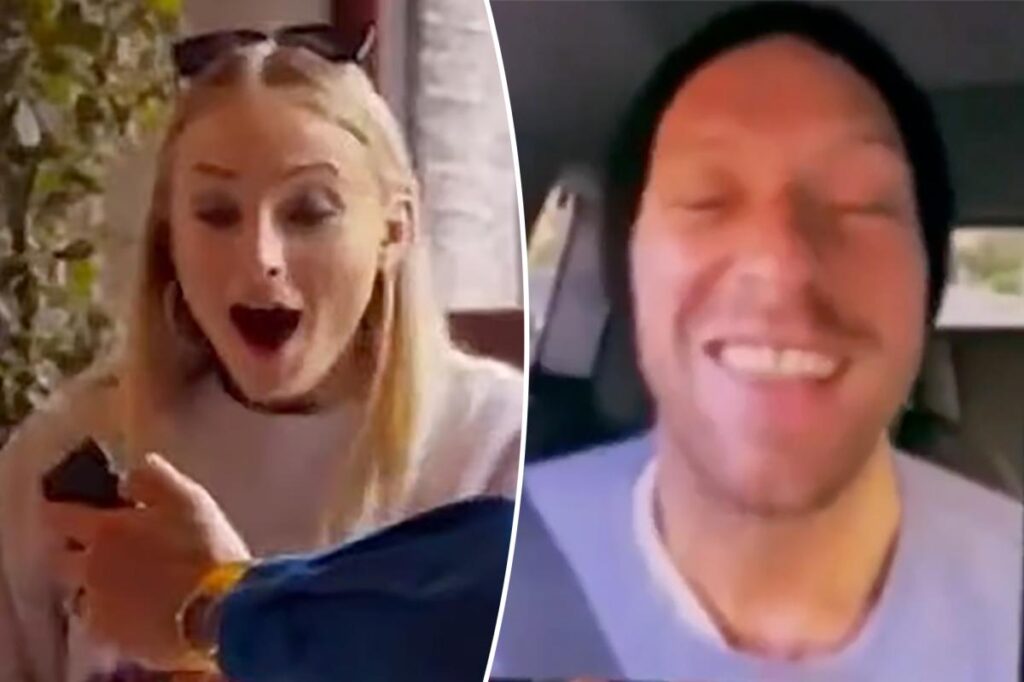Sophie Turner fangirls support Chris Martin in clip that resurfaces amid romance rumors
