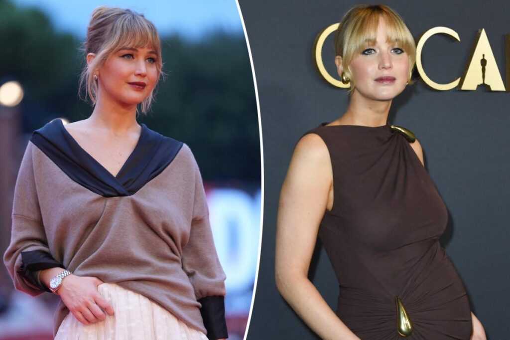 Jennifer Lawrence reveals plans to get a boob job after the birth of her second child