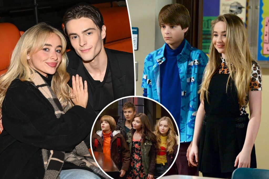 Sabrina Carpenter reunites with ‘Girl Meets World’ co-star Corey Fogelmanis