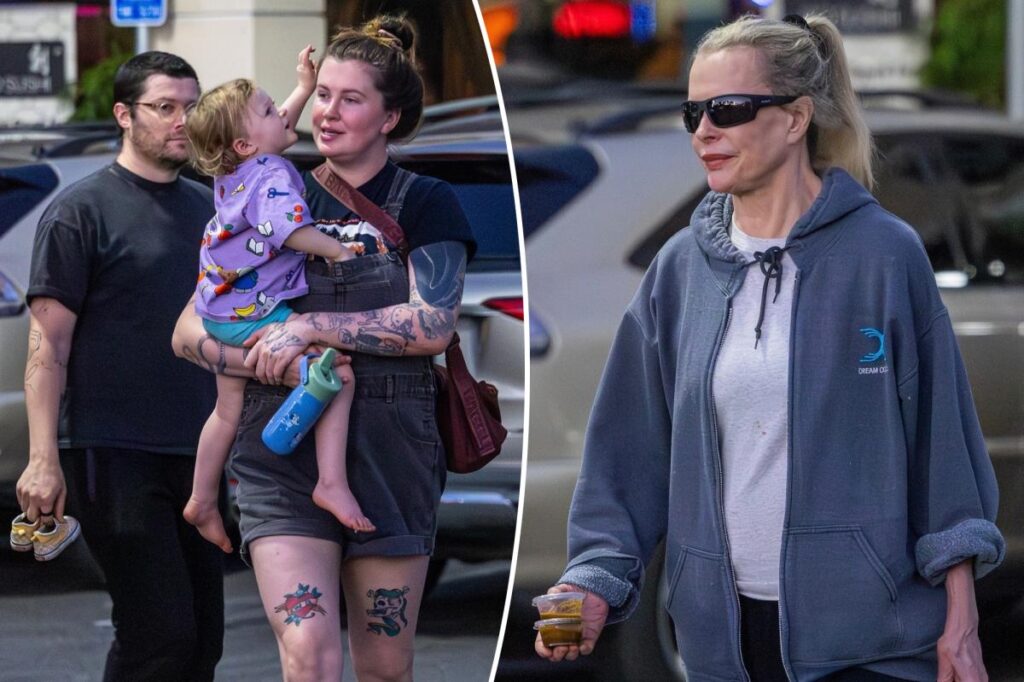 Kim Basinger goes on a sushi date with daughter Ireland and grandson