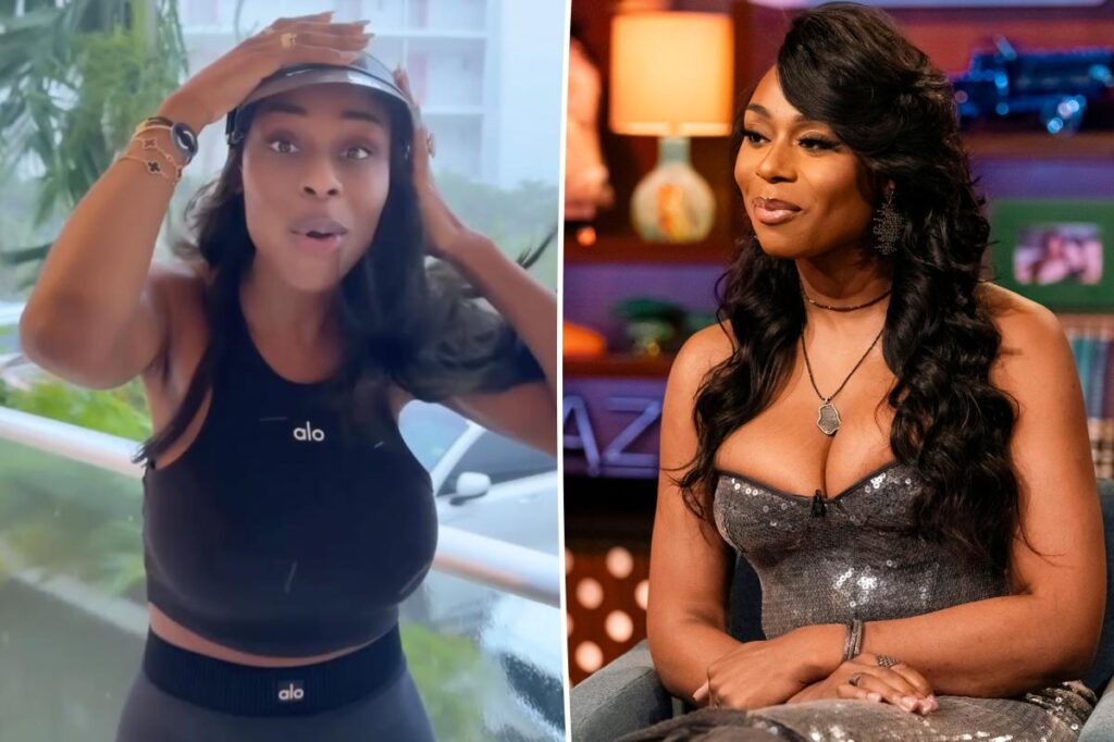 ‘RHOP’ alum Nneka Ihim nearly blown off balcony by Hurricane Melissa