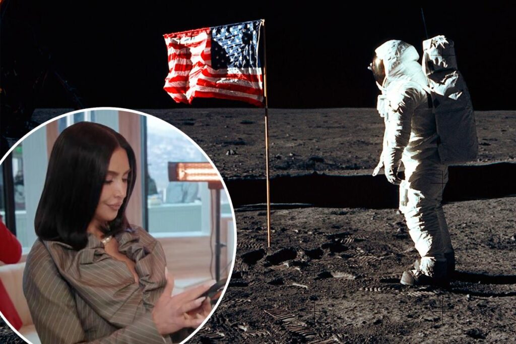 Kim Kardashian says moon landing ‘didn’t happen’ due to ‘crazy’ conspiracy theory