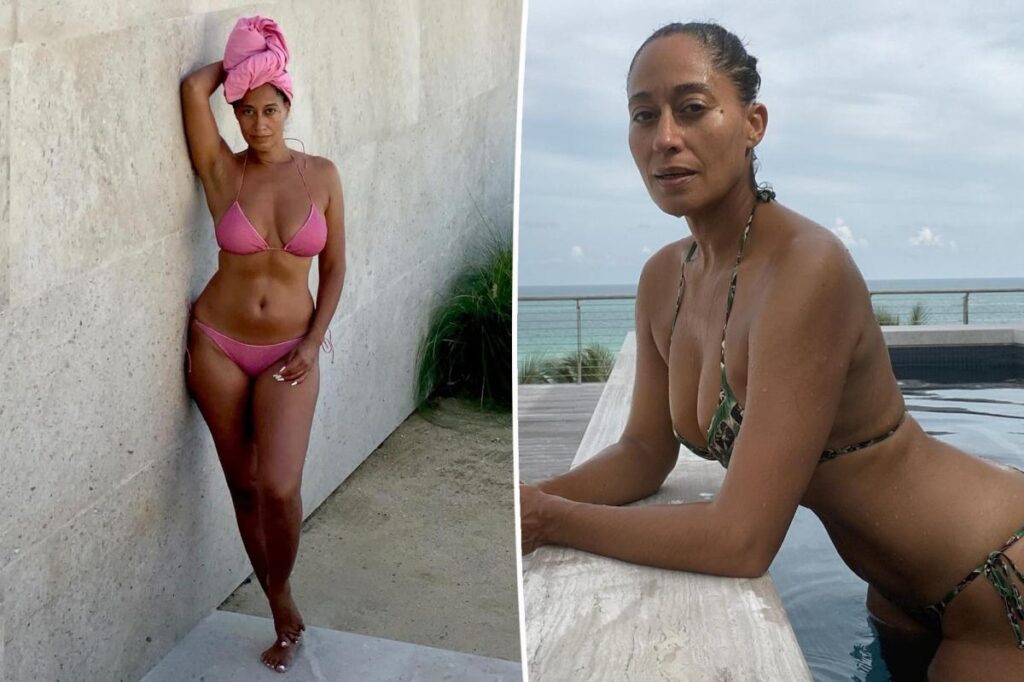 Tracee Ellis Ross celebrates 53rd birthday with bikini snap