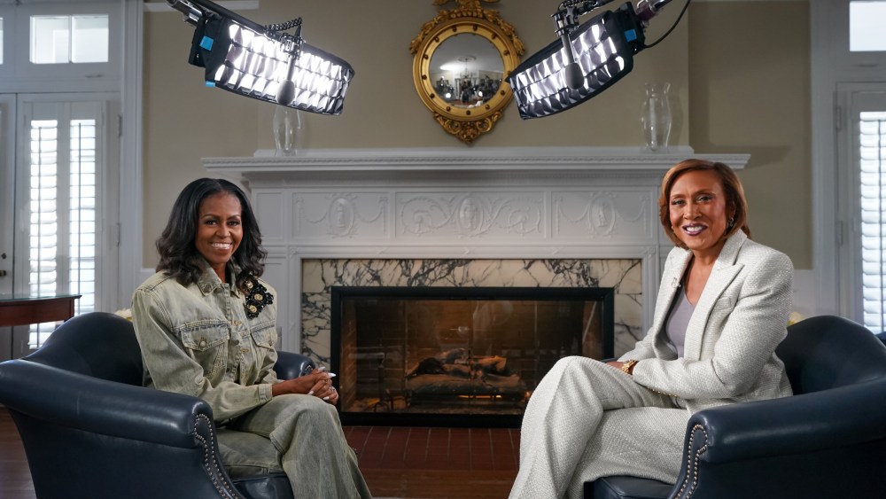 Michelle Obama interviewed by Robin Roberts on ABC News special