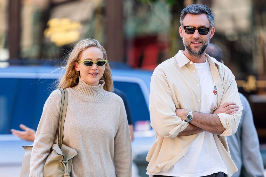 Jennifer Lawrence recalls the first time she was introduced to her future husband Cooke Maroney