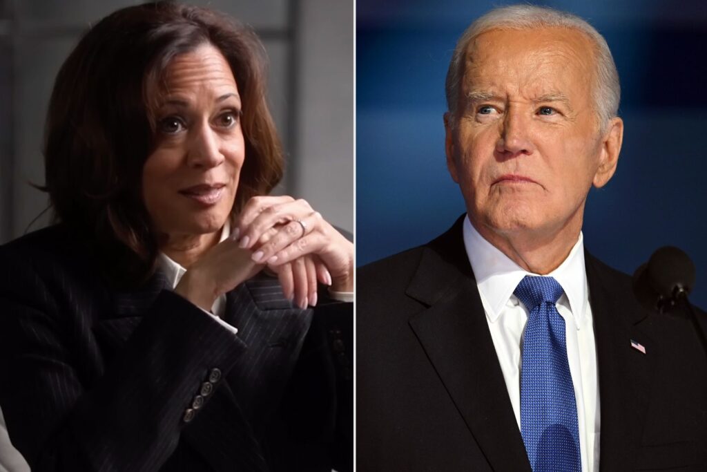 Kamala Harris reveals the time she felt ‘uncomfortable’ with Biden during 2024 campaign