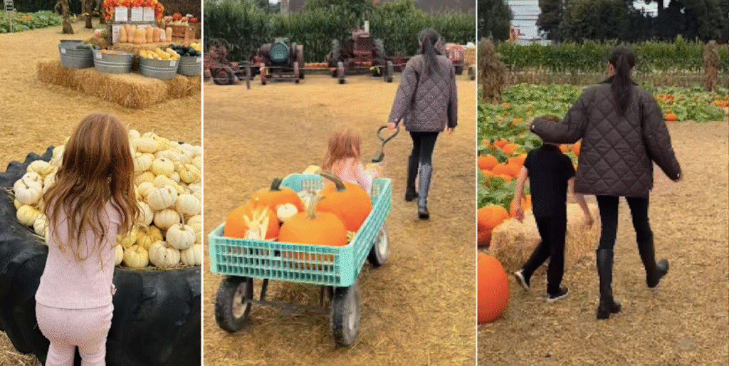 Duchess Meghan shares pumpkin picking day with Prince Harry, Archie and Lili