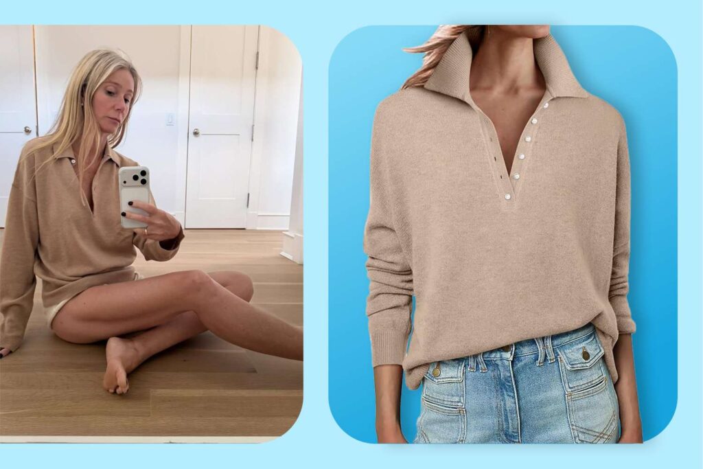 This is what Gwyneth Paltrow’s luxurious sweater looks like $26 Find on Amazon