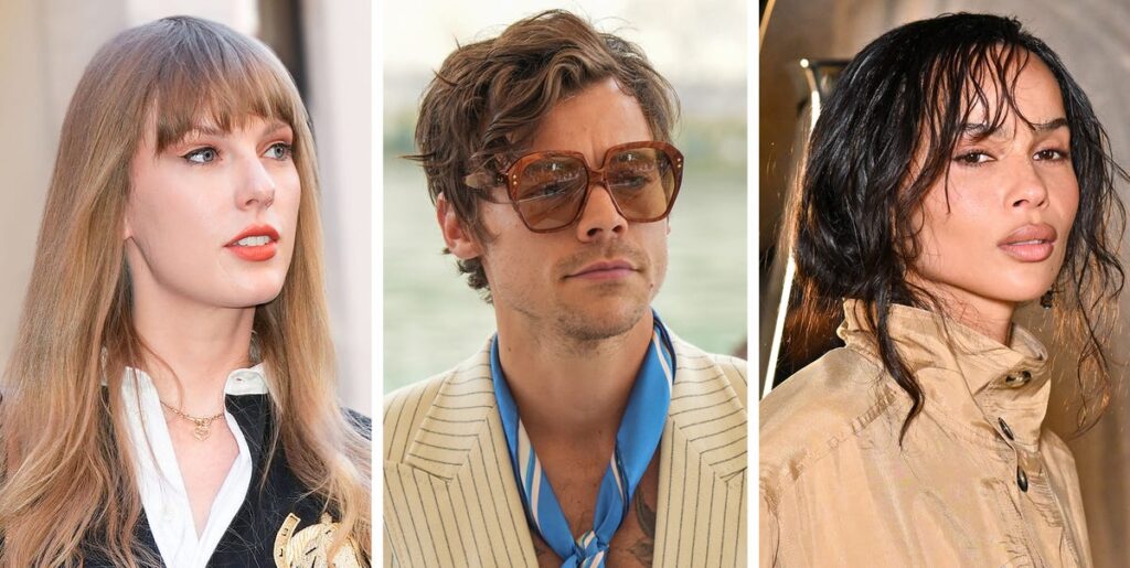 What does Taylor Swift think about ex-Harry Styles and Zoe Kravitz dating?