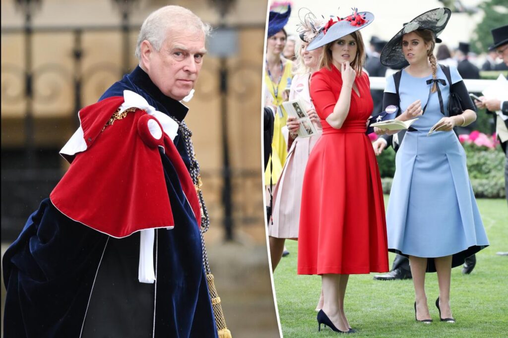 Princess Beatrice and Princess Eugenie’s royal status revealed after father Andrew is stripped of his princely title