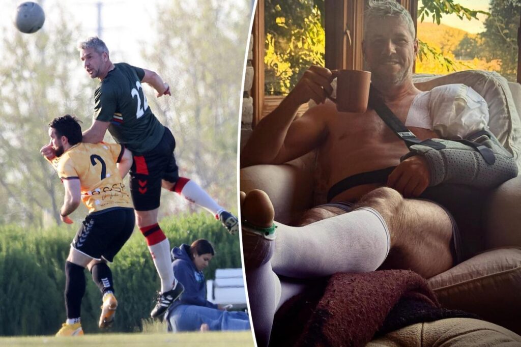 Ant Anstead reveals details of soccer injury