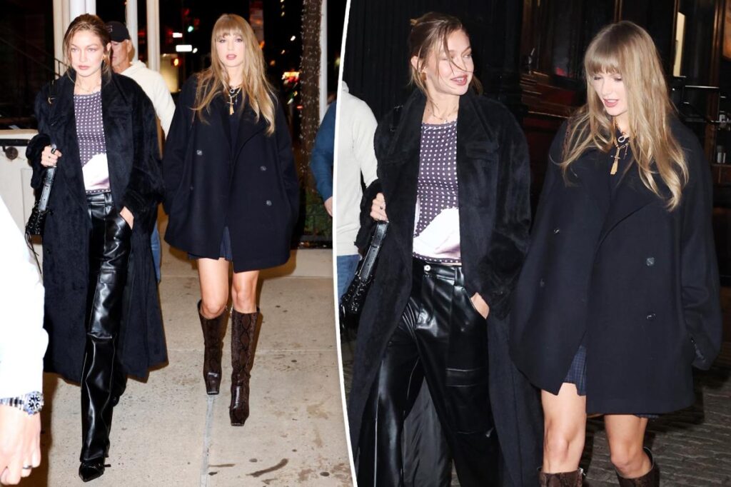 Taylor Swift dines with Gigi Hadid at Manhattan’s popular girls’ night out spot