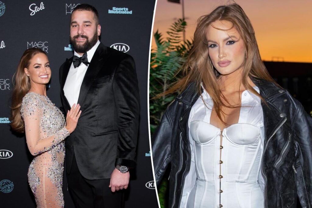Hailey Bailey claims she is ‘deeply concerned’ about ex Matt Kalil’s privacy despite wild penis confession