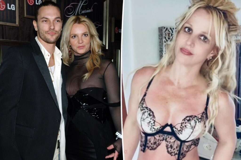Britney Spears returns to Instagram in risqué lingerie after deleting her account during Kevin Federline drama