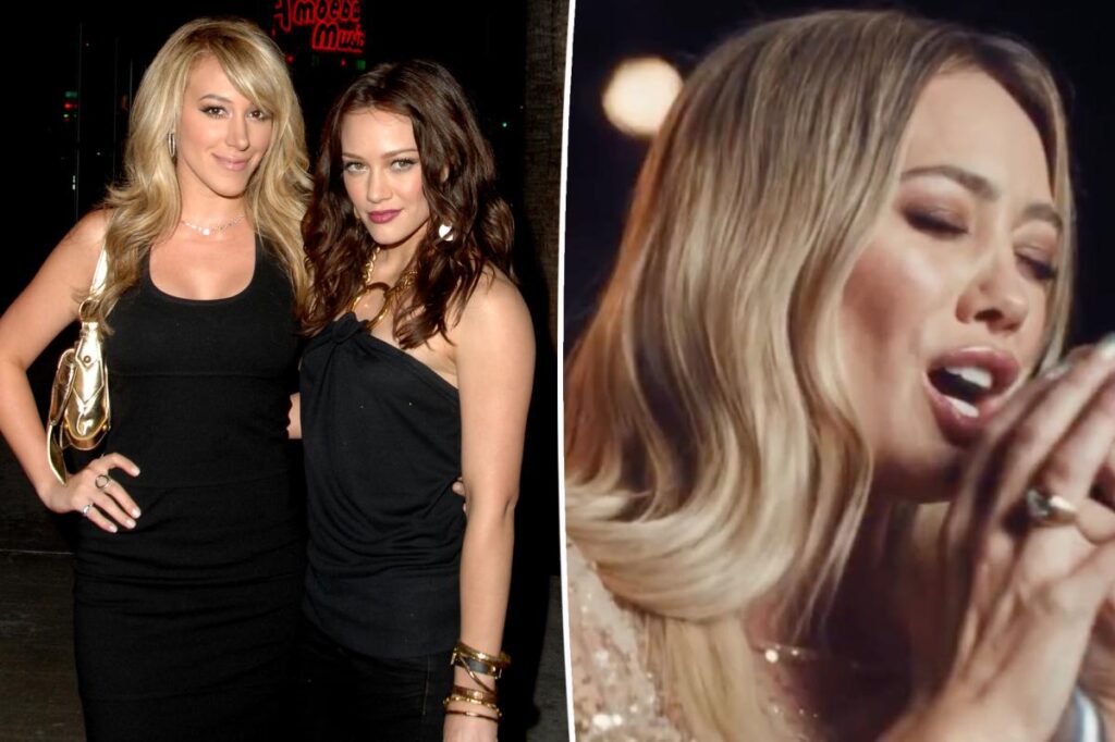Hilary Duff addresses rumored feud with sister Hailey