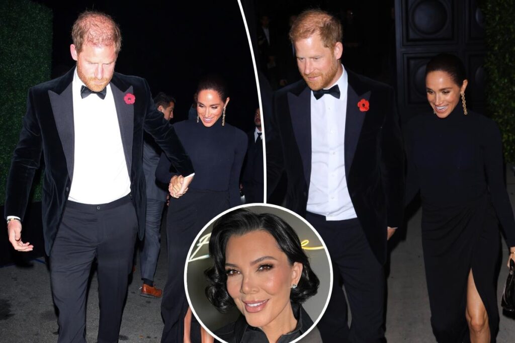 Meghan Markle and Prince Harry date night at Kris Jenner’s 70th birthday party