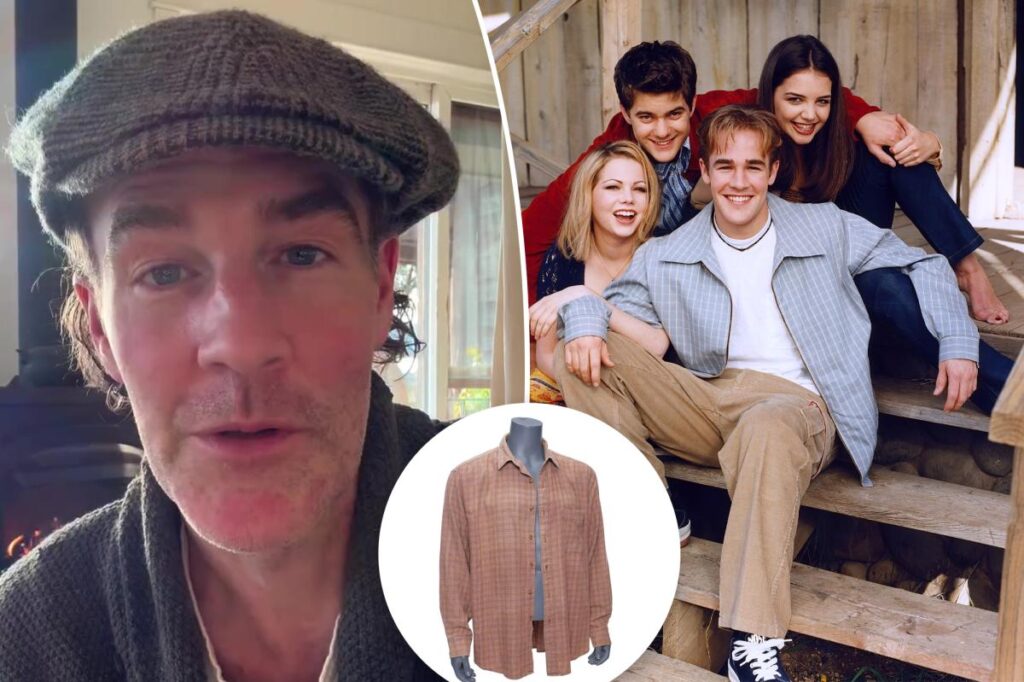 James Van Der Beek auctions off ‘Dawson’s Creek’ memorabilia to raise money for cancer treatment
