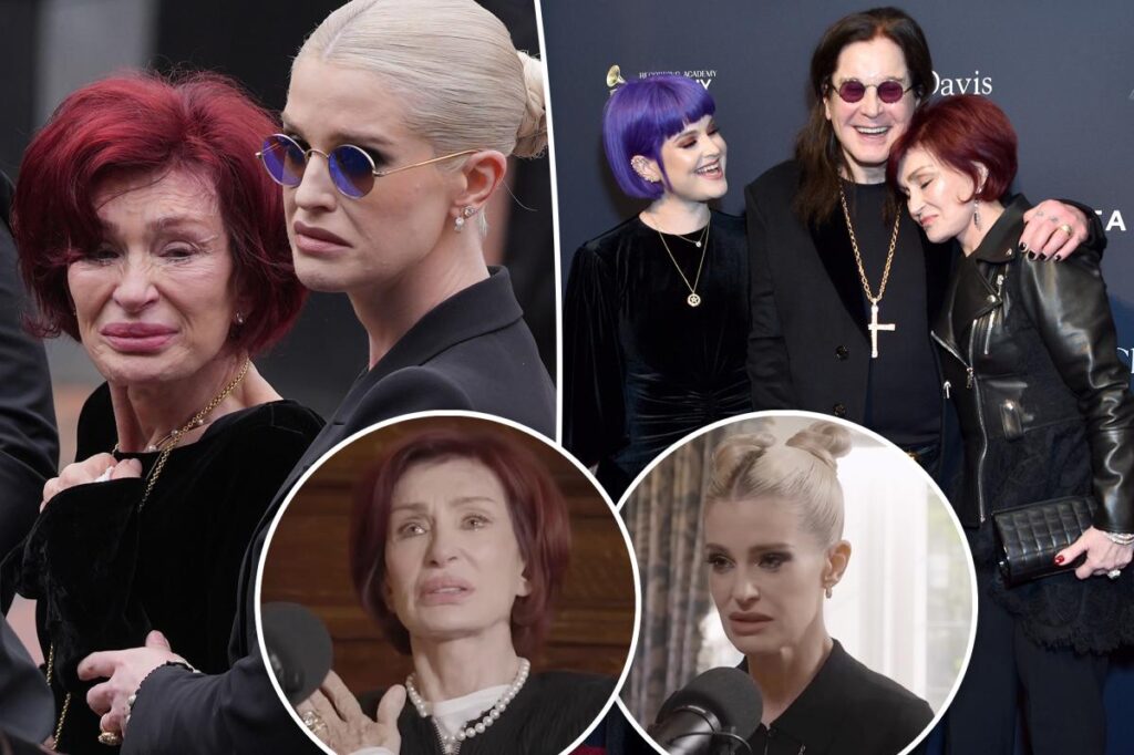 Kelly Osbourne slept in mother Sharon’s bed for two months after Ozzy’s heartbreaking death
