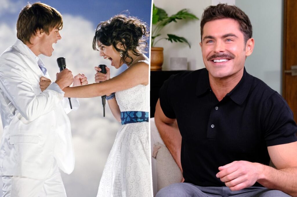 Zac Efron’s “real singing voice” shocks fans after “High School Musical” demo leaks