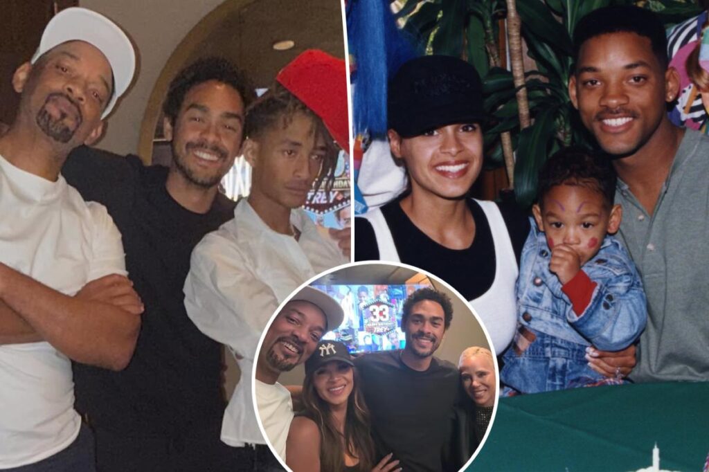 Will Smith celebrates son’s birthday with rare family photo with Jada Pinkett and his ex-girlfriend
