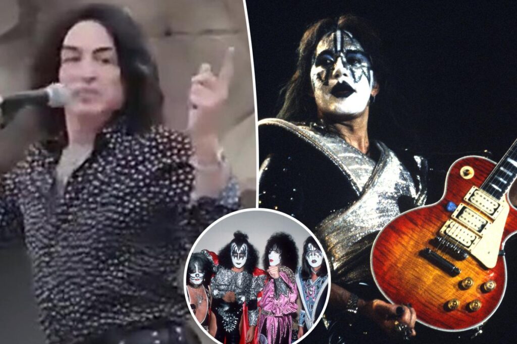 Kiss pays tribute to Ace Frehley with first performance since his death