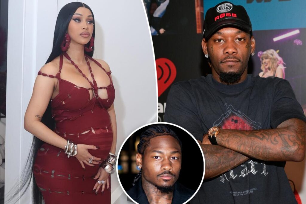 Cardi B feels ‘threatened’ by Offset’s father’s comments about baby with singer Stefon Diggs