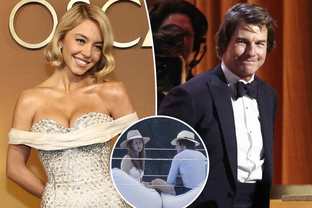 Tom Cruise spotted laughing with Sidney Sweeney at the Governors Awards