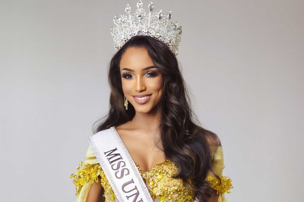 Miss Jamaica Gabrielle Henry reports on her health for the first time since autumn