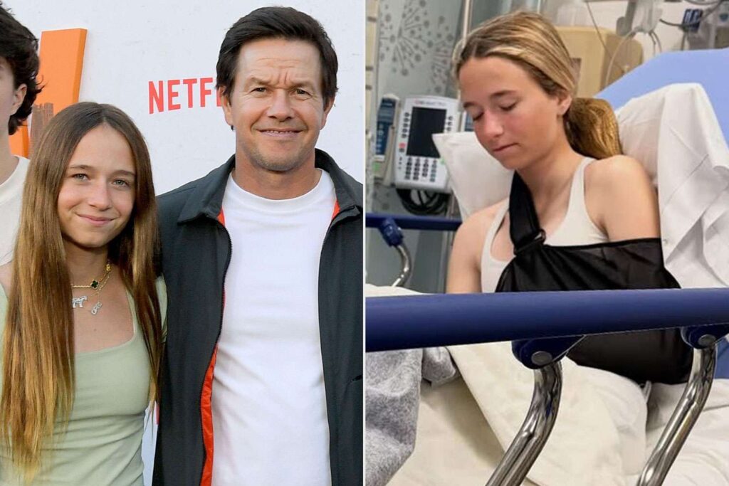 Mark Wahlberg’s daughter Grace injured on horseback during competition