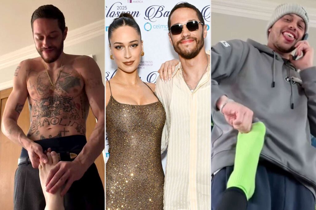 Pete Davidson, pregnant girlfriend Elsie Hewitt celebrates 32nd birthday: photos