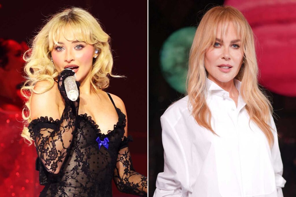Sabrina Carpenter arrests Nicole Kidman on stage at Nashville concert