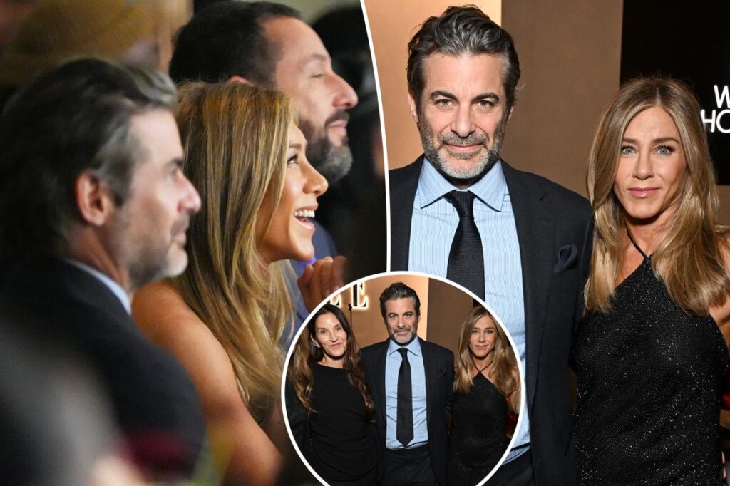 Jennifer Aniston gets close with boyfriend Jim Curtis on double date with A-list friends