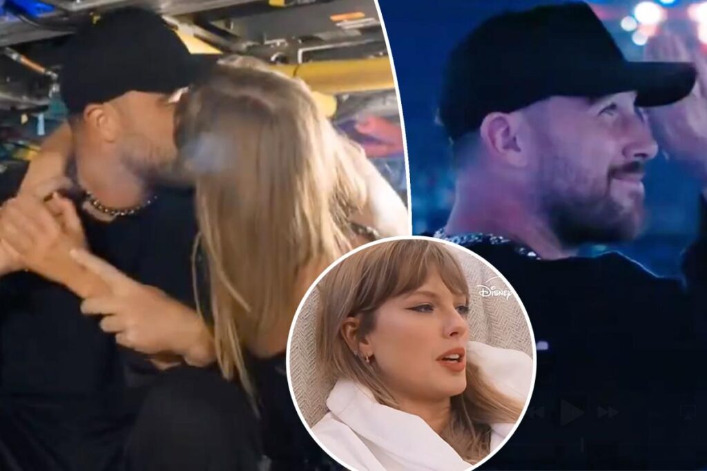 Taylor Swift makes rare comment about Travis Kelsey’s ‘surprise’ romance in ‘End of an Era’ clip