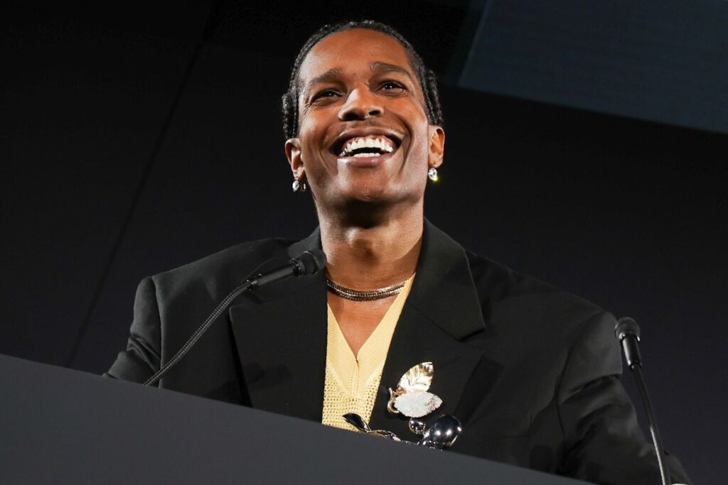 A$AP Rocky praises partner Rihanna for inspiring him to win CFDA Fashion Icon Award