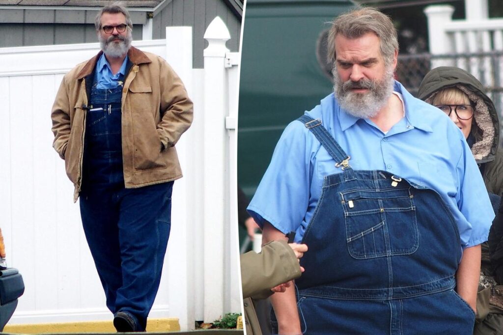 David Harbor looks strange in new role in crime thriller