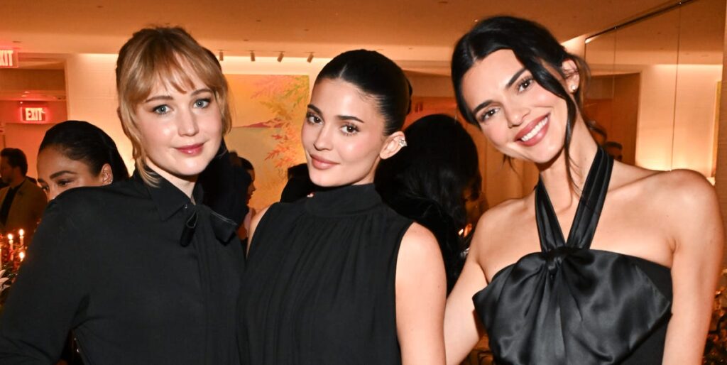 Jennifer Lawrence matches Kendall and Kylie Jenner’s minidresses