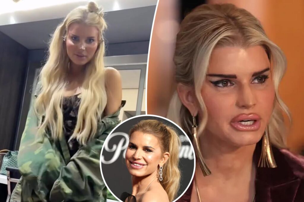 Jessica Simpson reveals plastic surgery gone wrong in ‘All’s Fair’ behind-the-scenes video