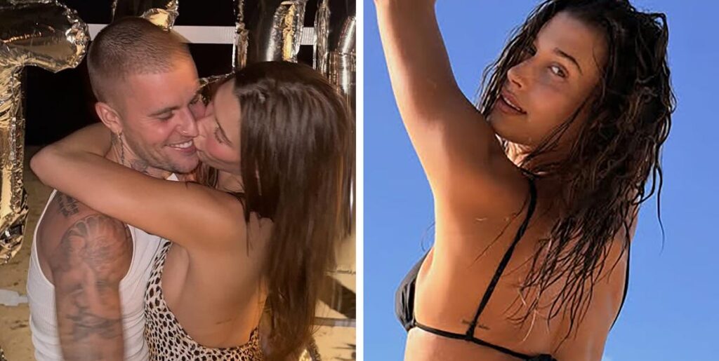See Justin Bieber’s 4-word response to Hailey’s new bikini photo