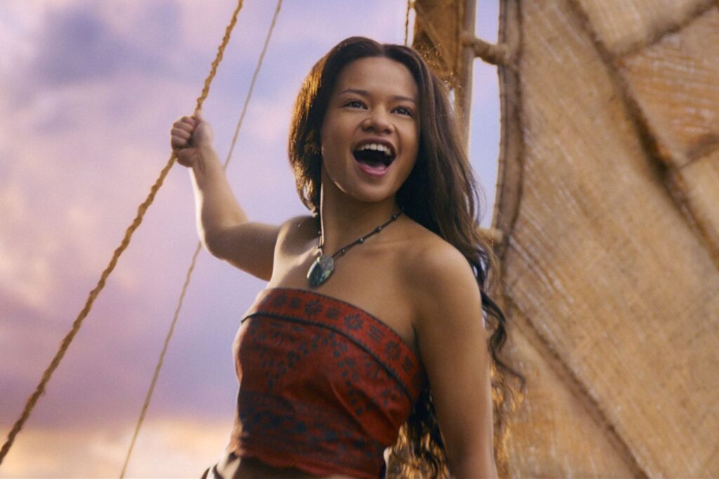 Katherine Lagaia and Dwayne Johnson appear in the first live-action Moana teaser trailer