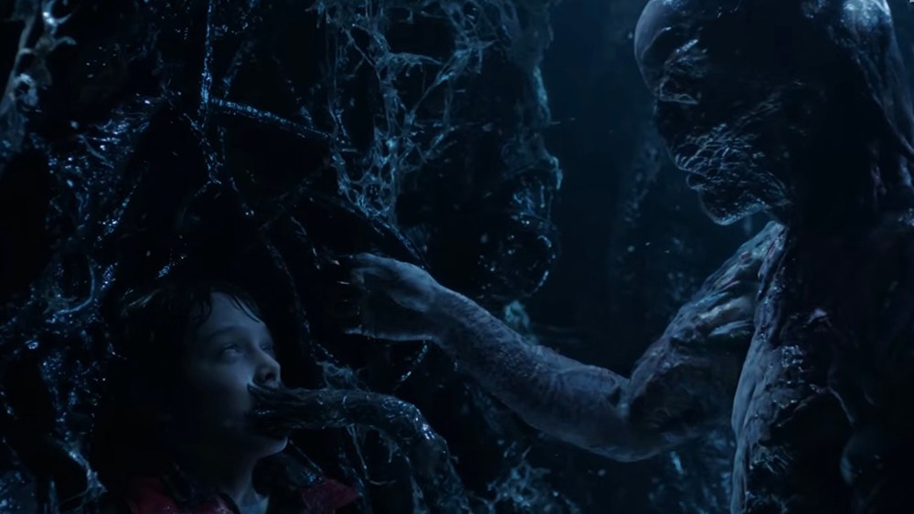 Young Will Byers fights Vecna.