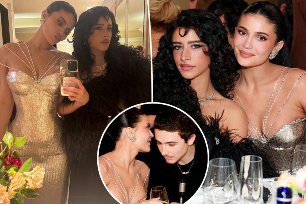 Kylie Jenner posts selfie with co-star Timothée Chalamet after receiving awkward snub at Golden Globes
