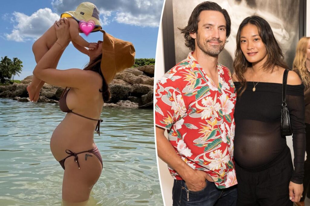 Milo Ventimiglia and wife Jarrah Mariano are expecting their second child