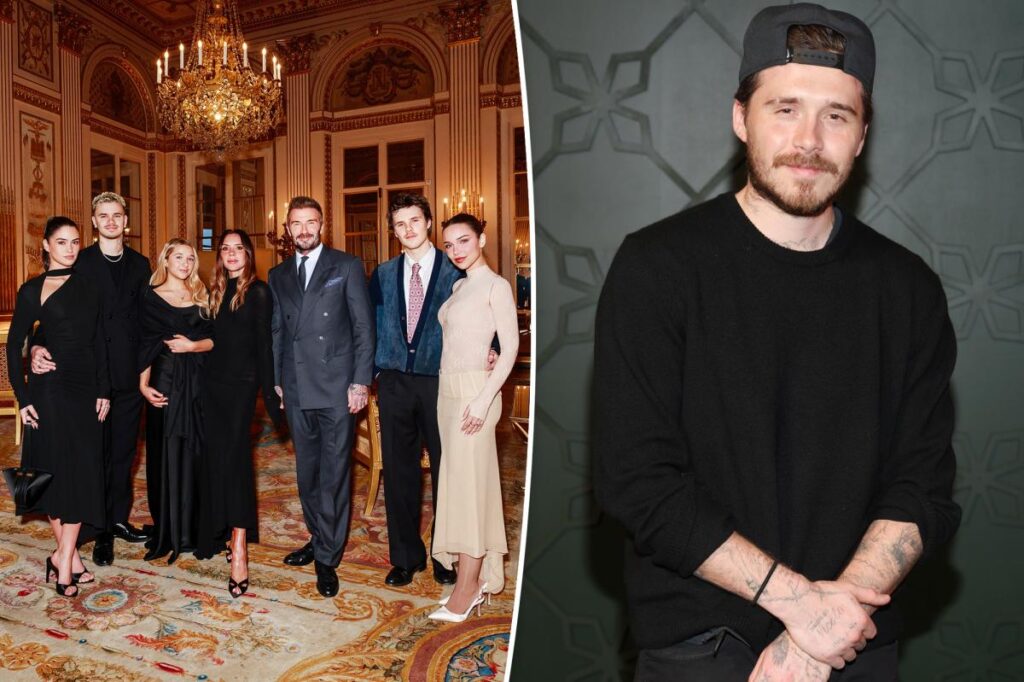 Victoria Beckham fuss over kids after losing contact with Brooklyn