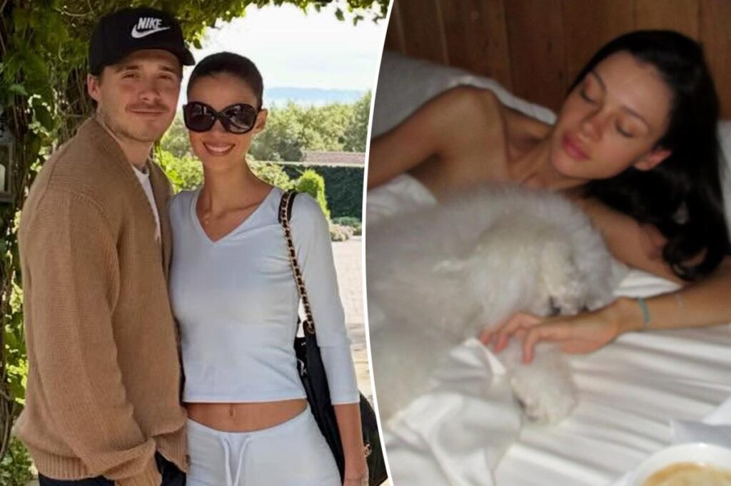 Brooklyn Beckham shares racy snapshots of wife Nicola Peltz as family feud intensifies