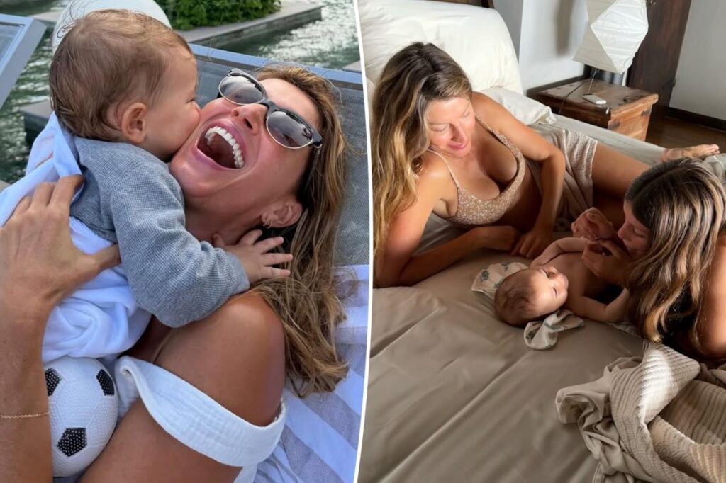 Gisele Bundchen celebrates son’s 1st birthday with never-before-seen photos