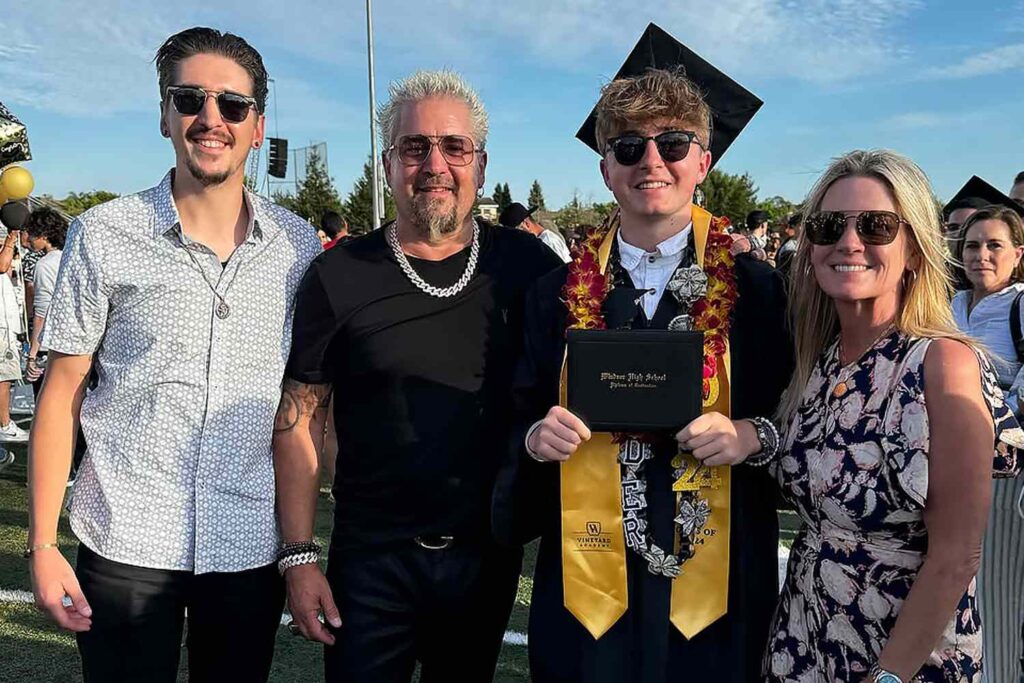 Guy Fieri’s best family photos with wife Lori and sons Hunter and Ryder