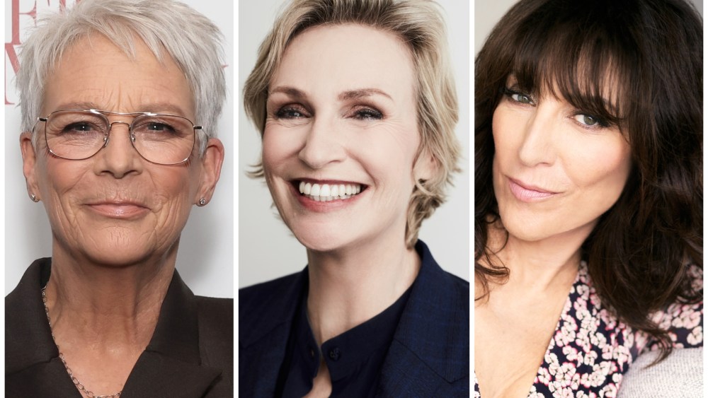 NBC orders romantic comedy from Jamie Lee Curtis. jane lynch therapy pilot